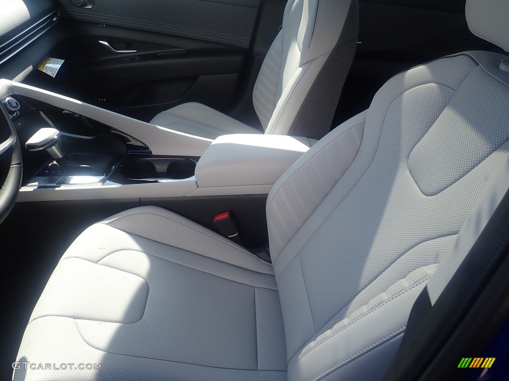 2023 Elantra Limited - Intense Blue / Medium Gray photo #11