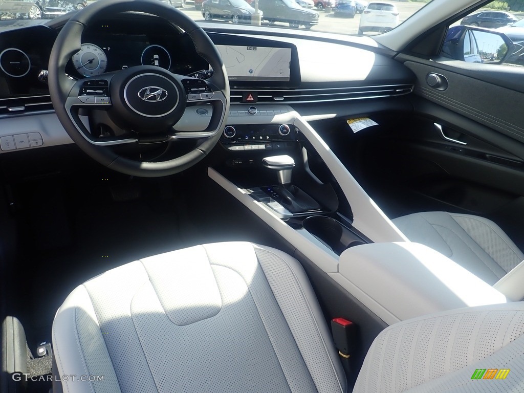 2023 Elantra Limited - Intense Blue / Medium Gray photo #13