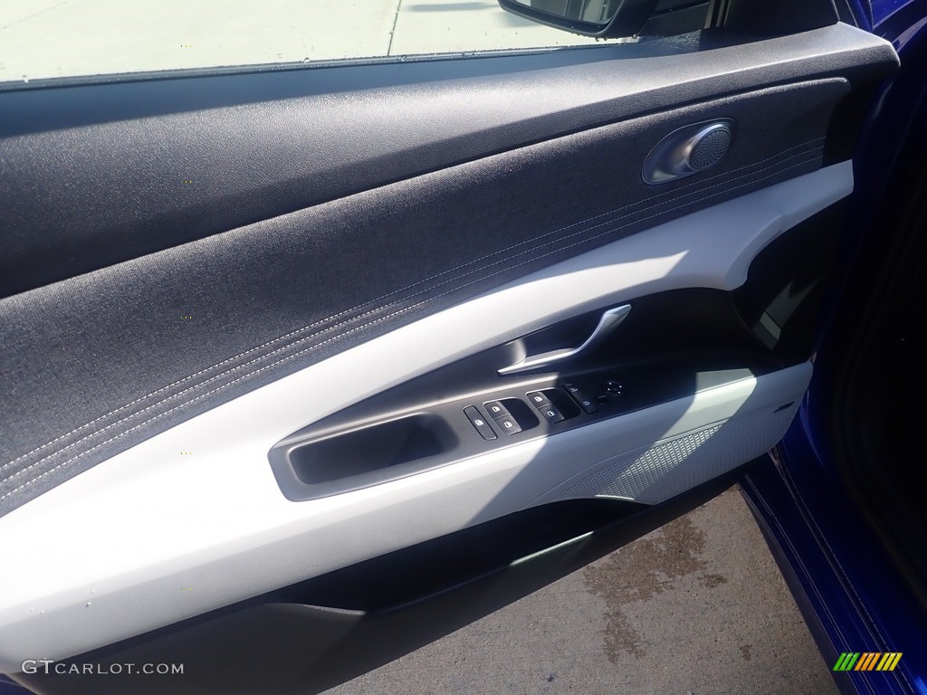 2023 Elantra Limited - Intense Blue / Medium Gray photo #14