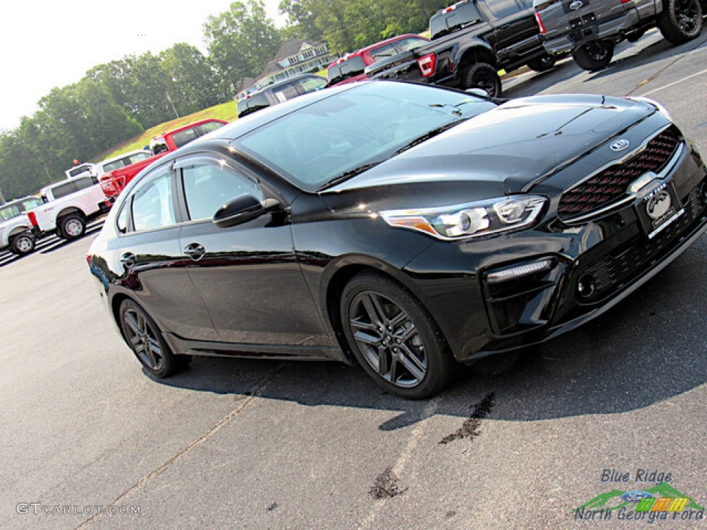 2021 Forte GT-Line - Aurora Black / Black photo #25