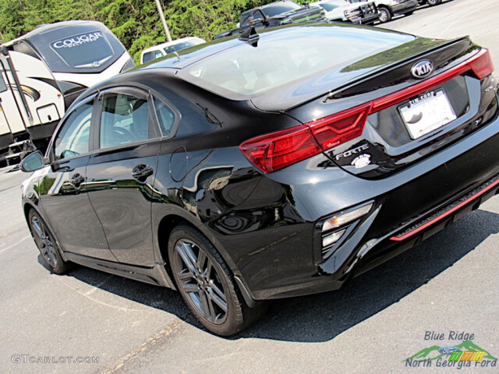 2021 Forte GT-Line - Aurora Black / Black photo #27