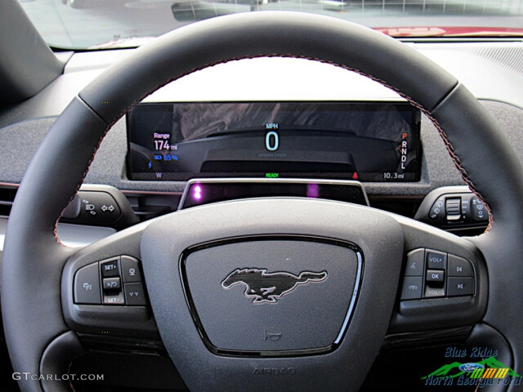 2023 Mustang Mach-E GT eAWD - Rapid Red Metallic / Black Onyx/Copper photo #18