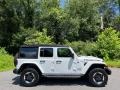 Bright White 2021 Jeep Wrangler Unlimited Rubicon 4x4 Exterior