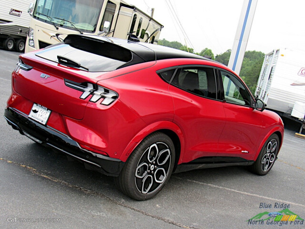 2023 Mustang Mach-E GT eAWD - Rapid Red Metallic / Black Onyx/Copper photo #25