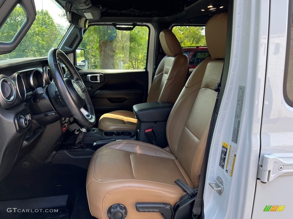 2021 Jeep Wrangler Unlimited Rubicon 4x4 Front Seat Photo #146403868