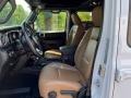 Dark Saddle/Black Front Seat Photo for 2021 Jeep Wrangler Unlimited #146403868