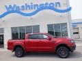 Rapid Red Metallic - Ranger Lariat SuperCrew 4x4 Photo No. 2