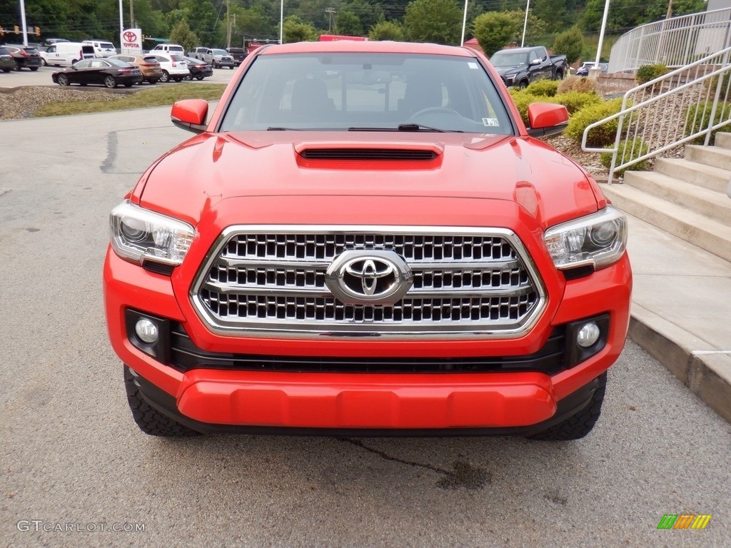 2017 Tacoma TRD Sport Access Cab 4x4 - Inferno Orange / TRD Black/Orange photo #13