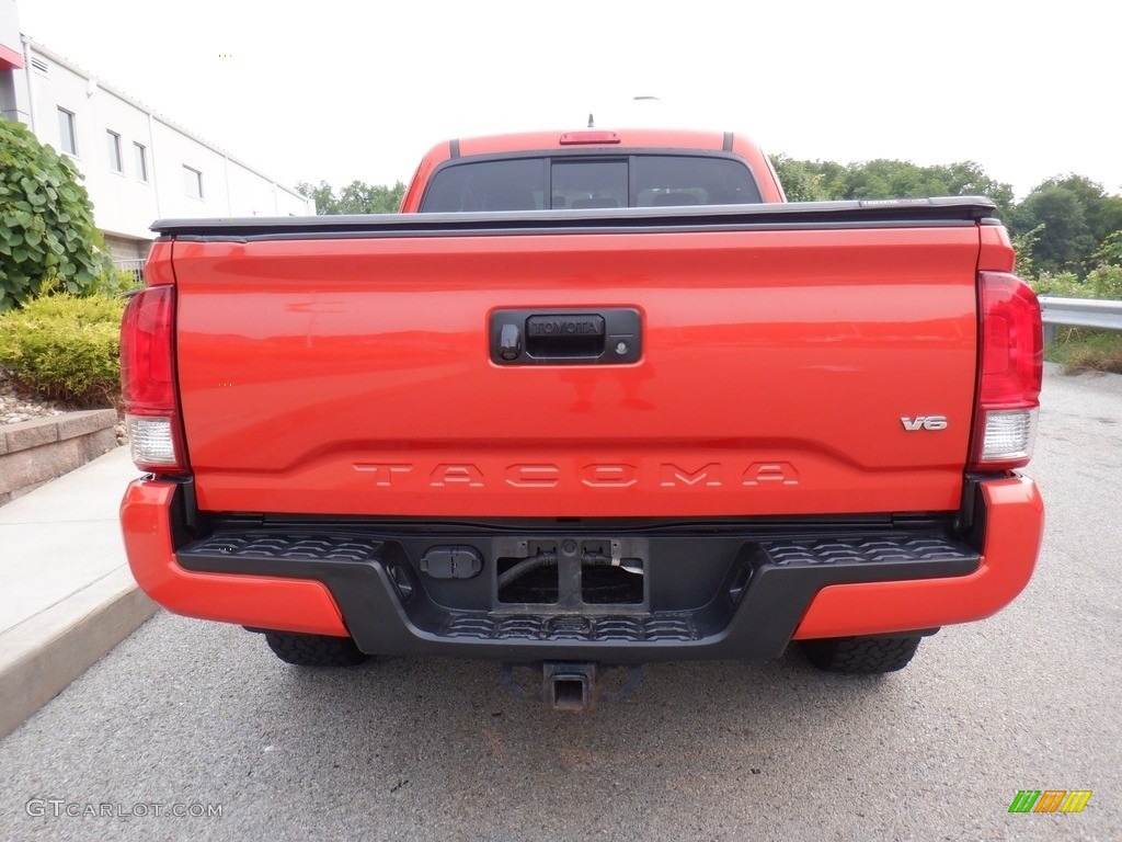 2017 Tacoma TRD Sport Access Cab 4x4 - Inferno Orange / TRD Black/Orange photo #17