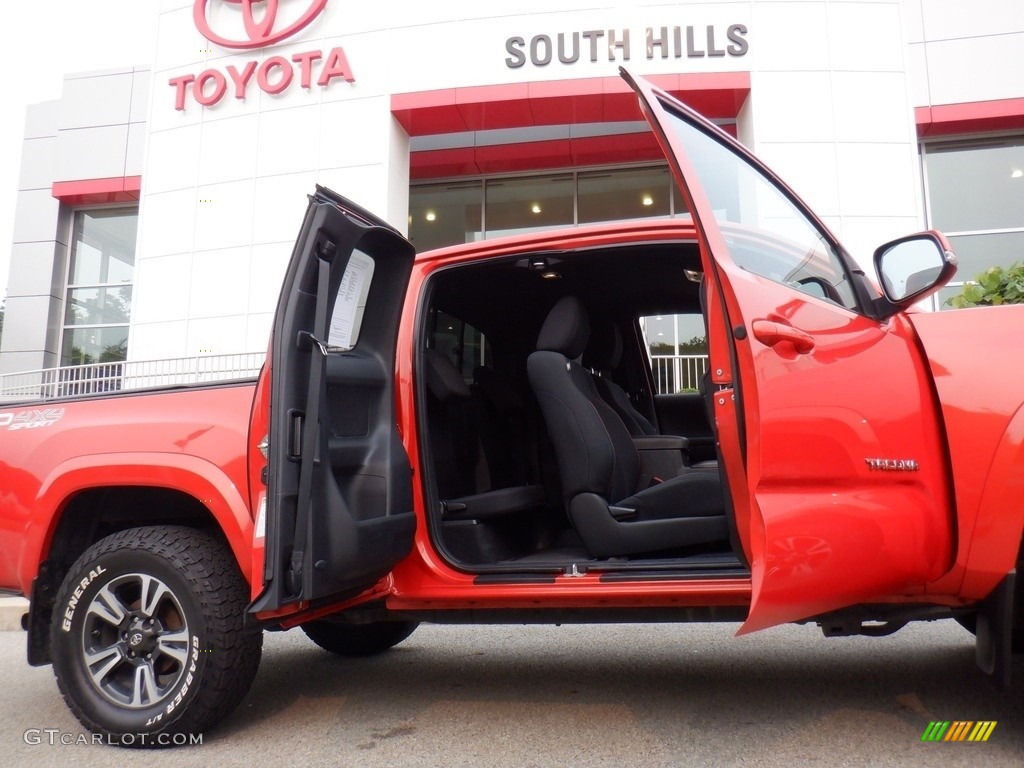 2017 Tacoma TRD Sport Access Cab 4x4 - Inferno Orange / TRD Black/Orange photo #25
