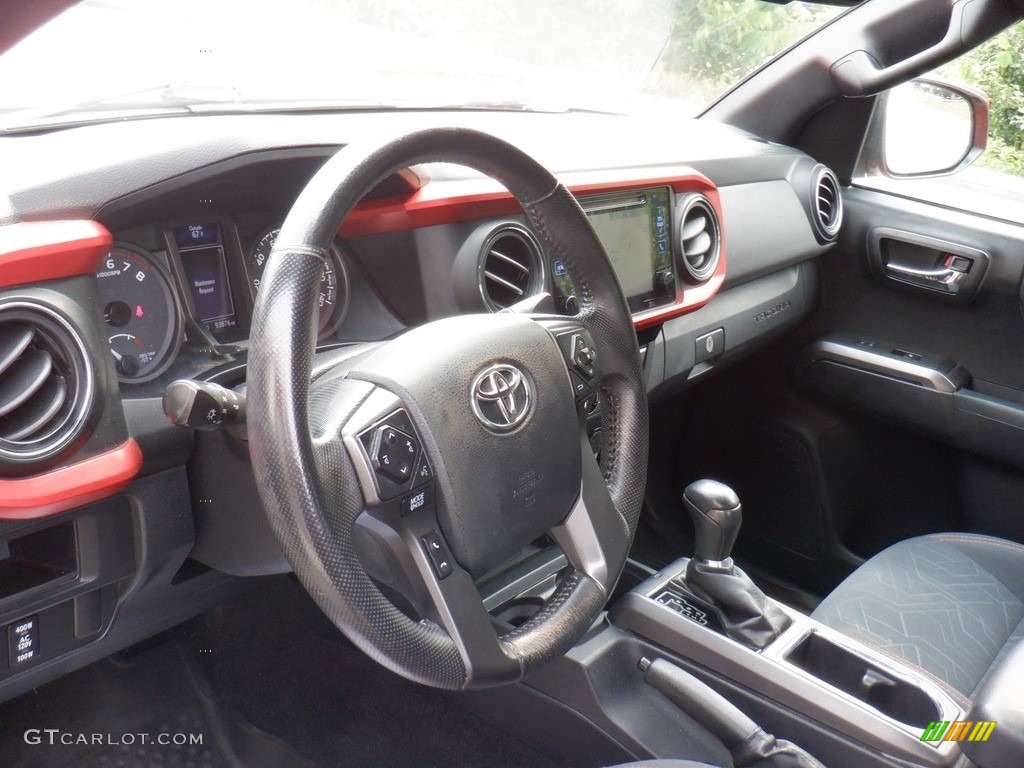 2017 Tacoma TRD Sport Access Cab 4x4 - Inferno Orange / TRD Black/Orange photo #27