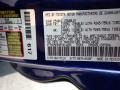 8W7: Blue Crush Metallic 2022 Toyota Tacoma SR5 Access Cab 4x4 Color Code
