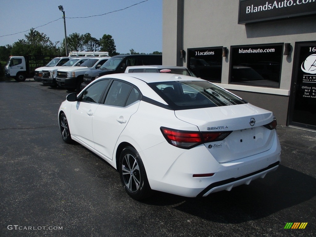 2020 Sentra SV - Fresh Powder / Charcoal photo #3