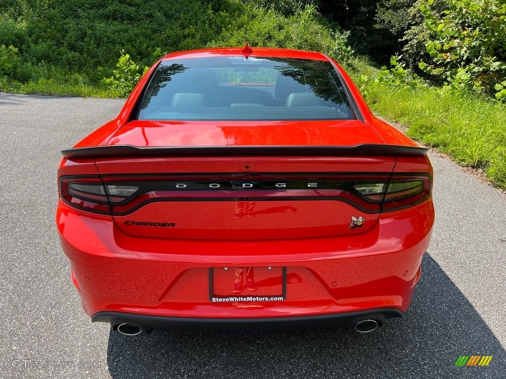 2023 Charger Scat Pack Plus - Go Mango / Black photo #7