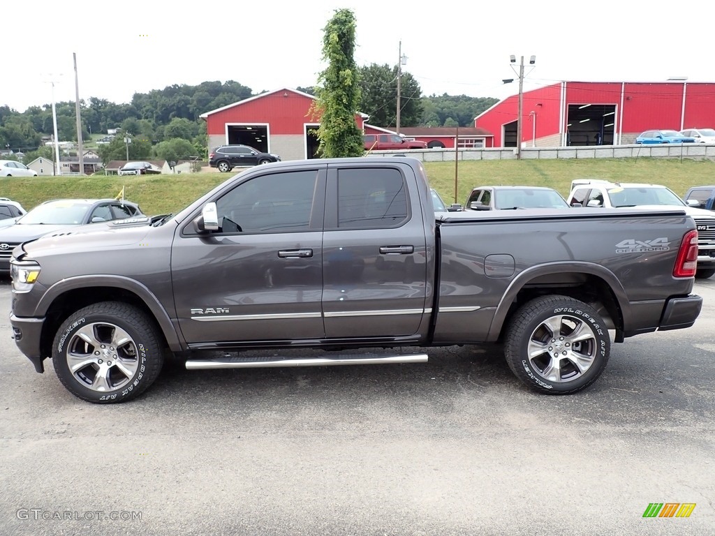Granite Crystal Metallic 2019 Ram 1500 Laramie Quad Cab 4x4 Exterior Photo #146406948