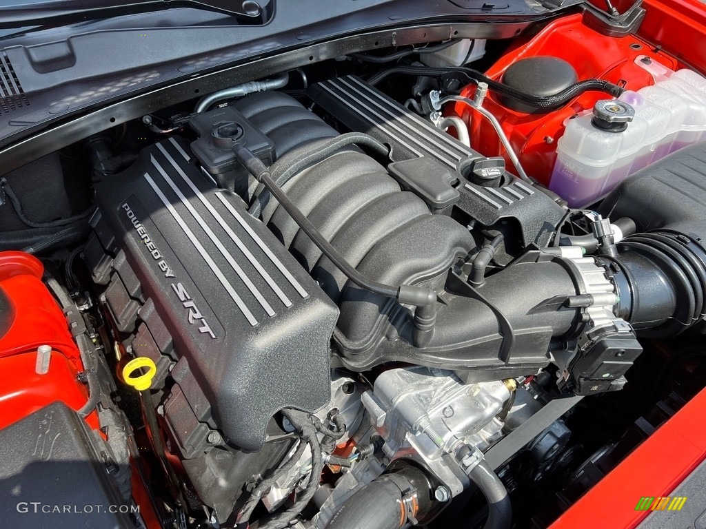 2023 Dodge Charger Scat Pack Plus 392 SRT 6.4 Liter HEMI OHV 16-Valve VVT MDS V8 Engine Photo #146406951