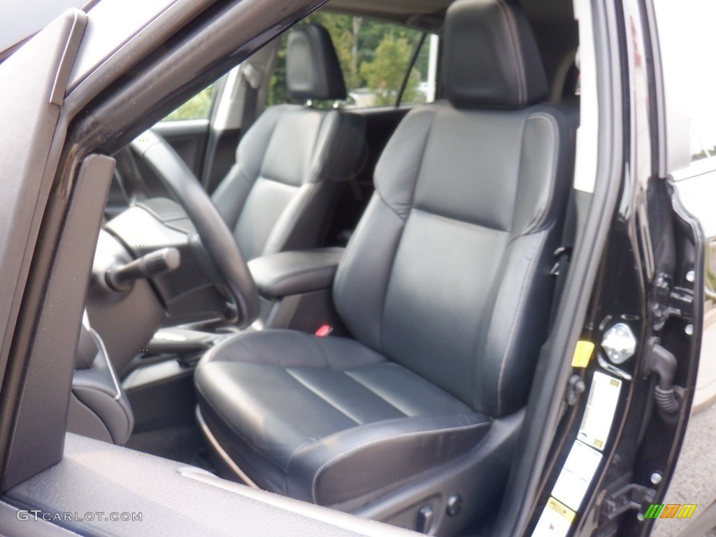 2015 RAV4 Limited AWD - Black / Black photo #21