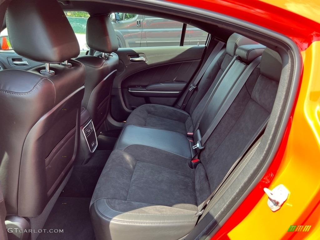 Black Interior 2023 Dodge Charger Scat Pack Plus Photo #146407050