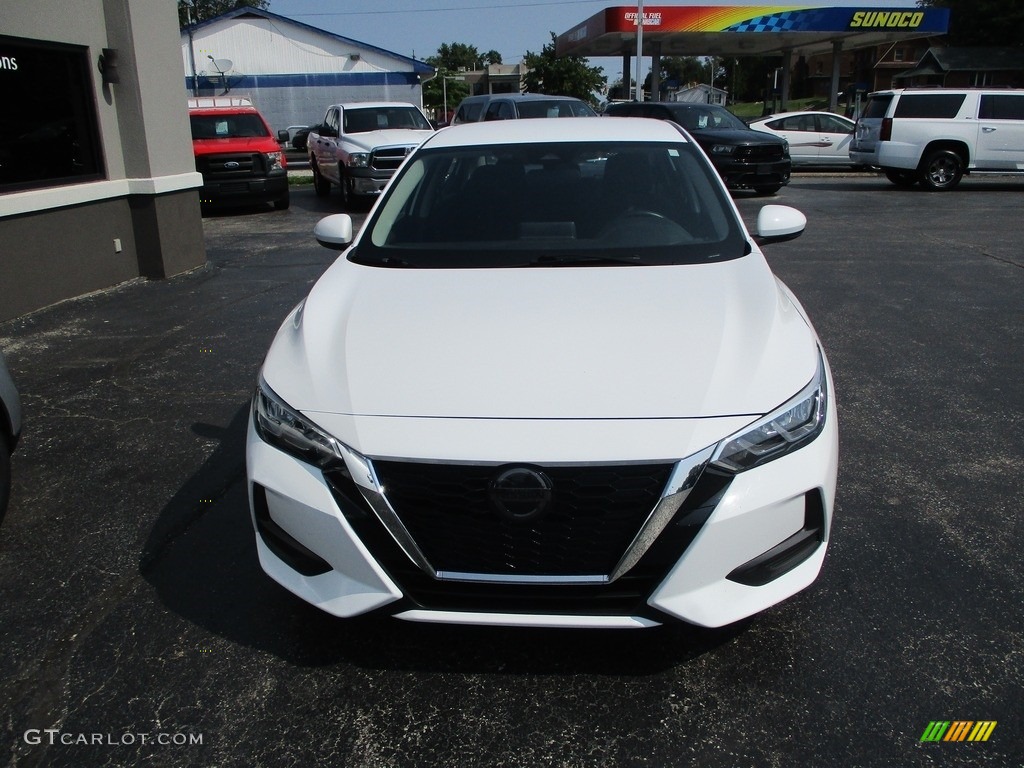 2020 Sentra SV - Fresh Powder / Charcoal photo #22