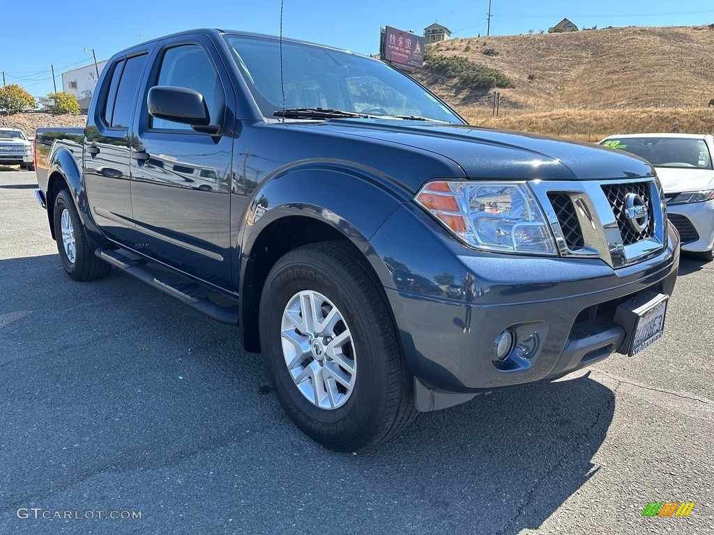 2021 Frontier SV Crew Cab 4x4 - Arctic Blue Metallic / Steel photo #1