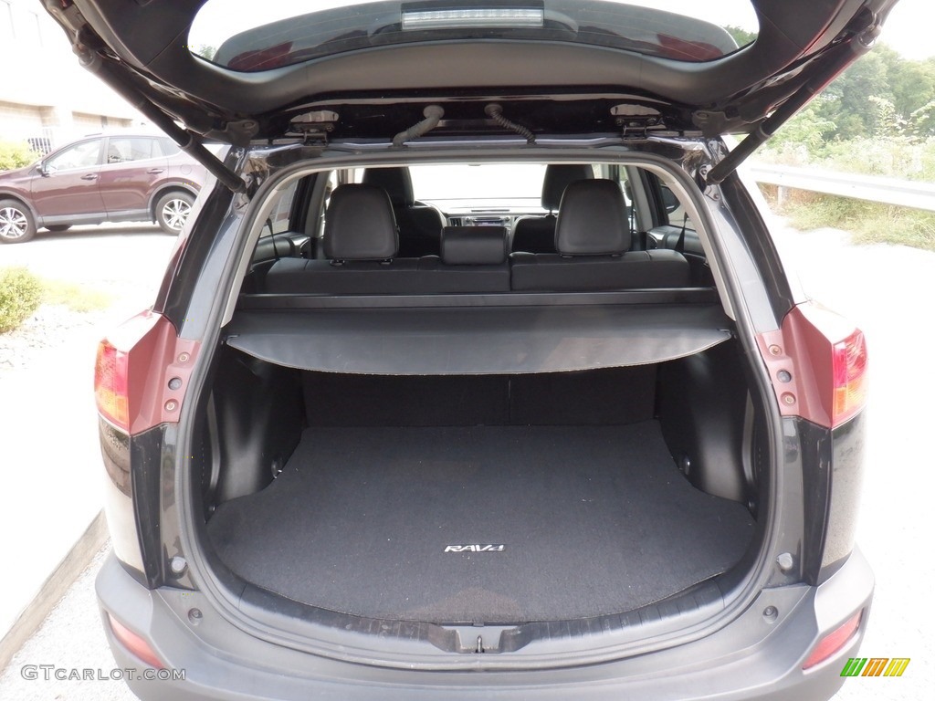 2015 RAV4 Limited AWD - Black / Black photo #30