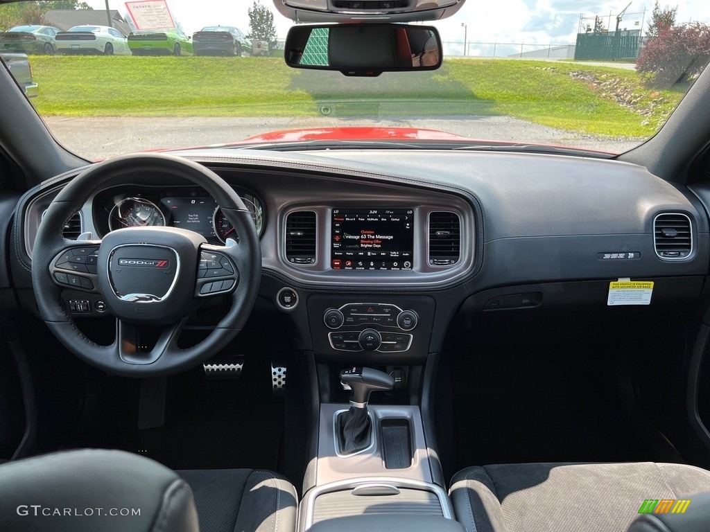 2023 Charger Scat Pack Plus - Go Mango / Black photo #18