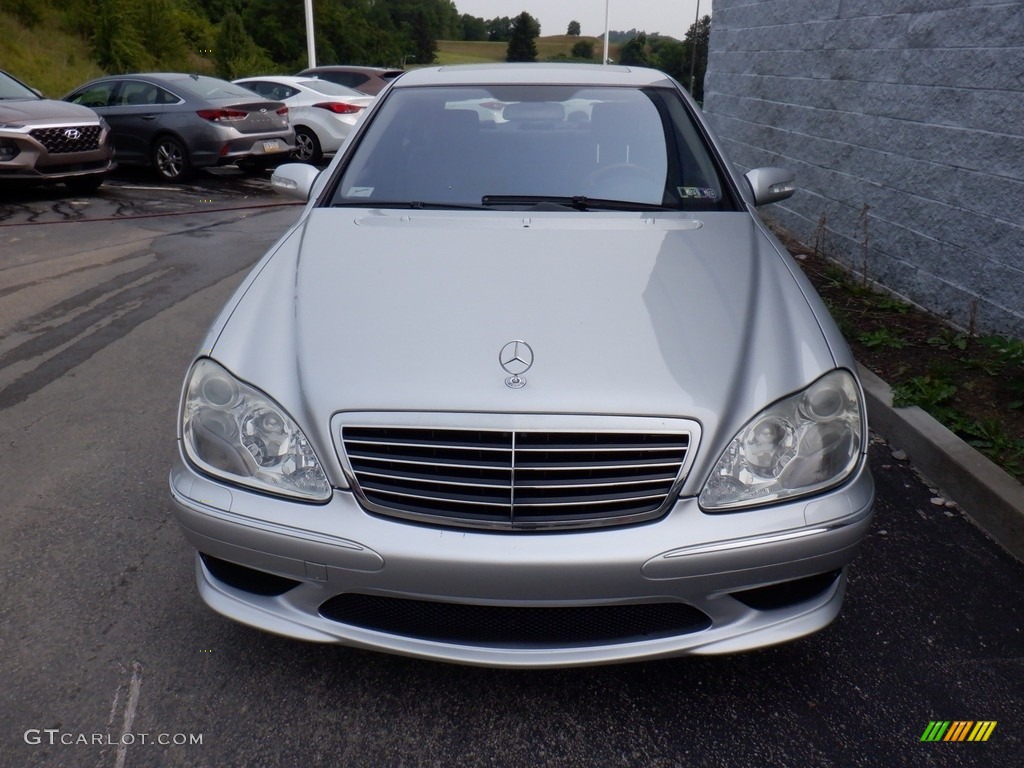 2004 S 500 4Matic Sedan - Brilliant Silver Metallic / Charcoal photo #6