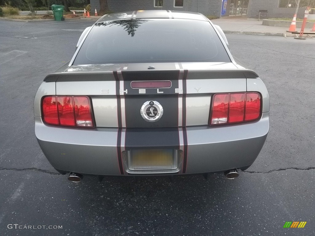 2008 Mustang Shelby GT500 Super Snake - Vapor Silver Metallic / Charcoal Black photo #16