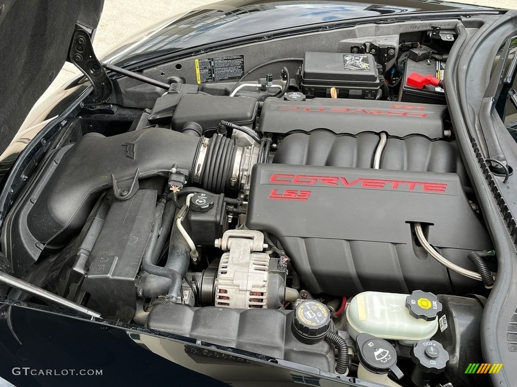 2008 Chevrolet Corvette Convertible Engine Photos