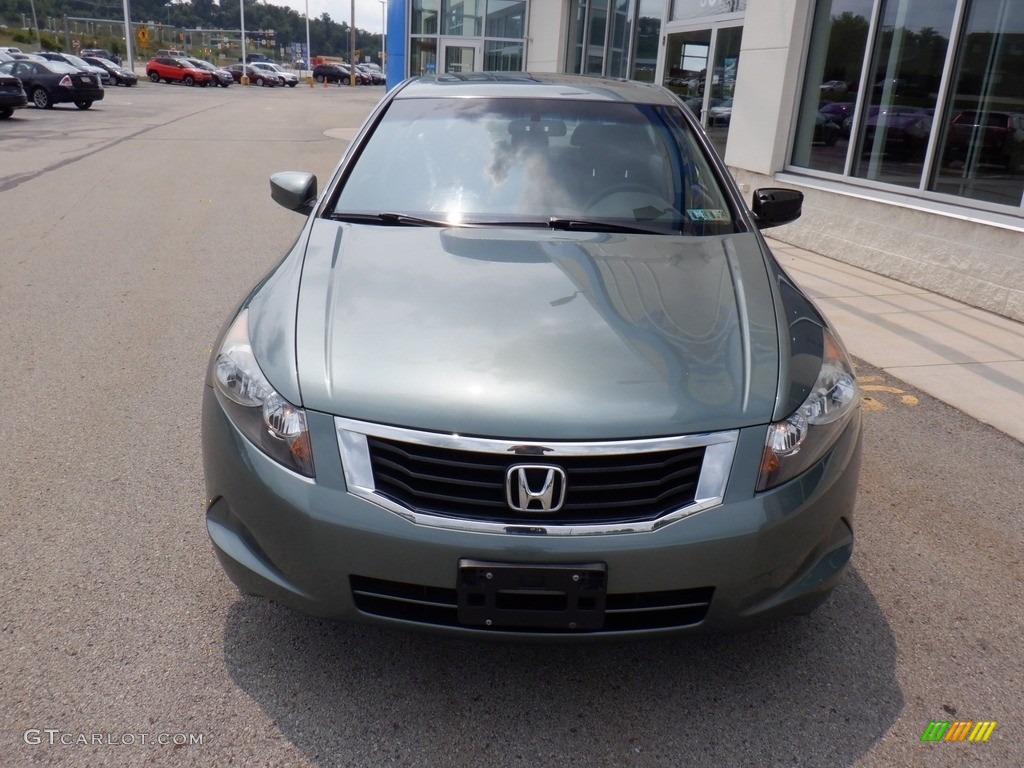 2009 Accord EX Sedan - Mystic Green Metallic / Black photo #6
