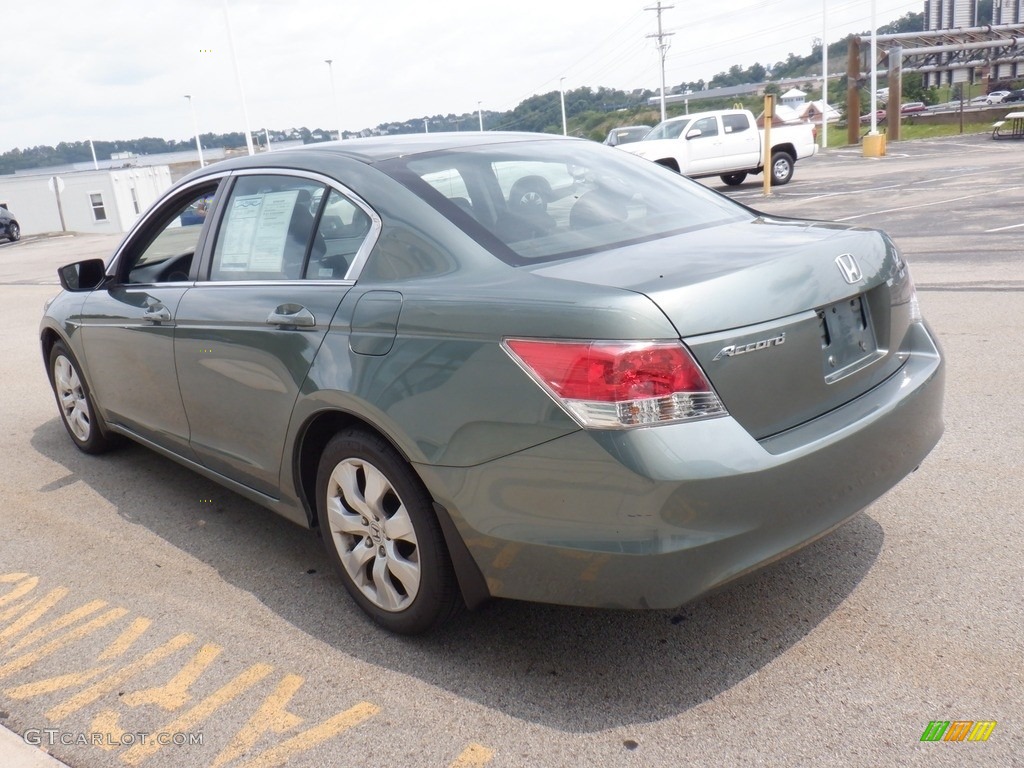2009 Accord EX Sedan - Mystic Green Metallic / Black photo #10