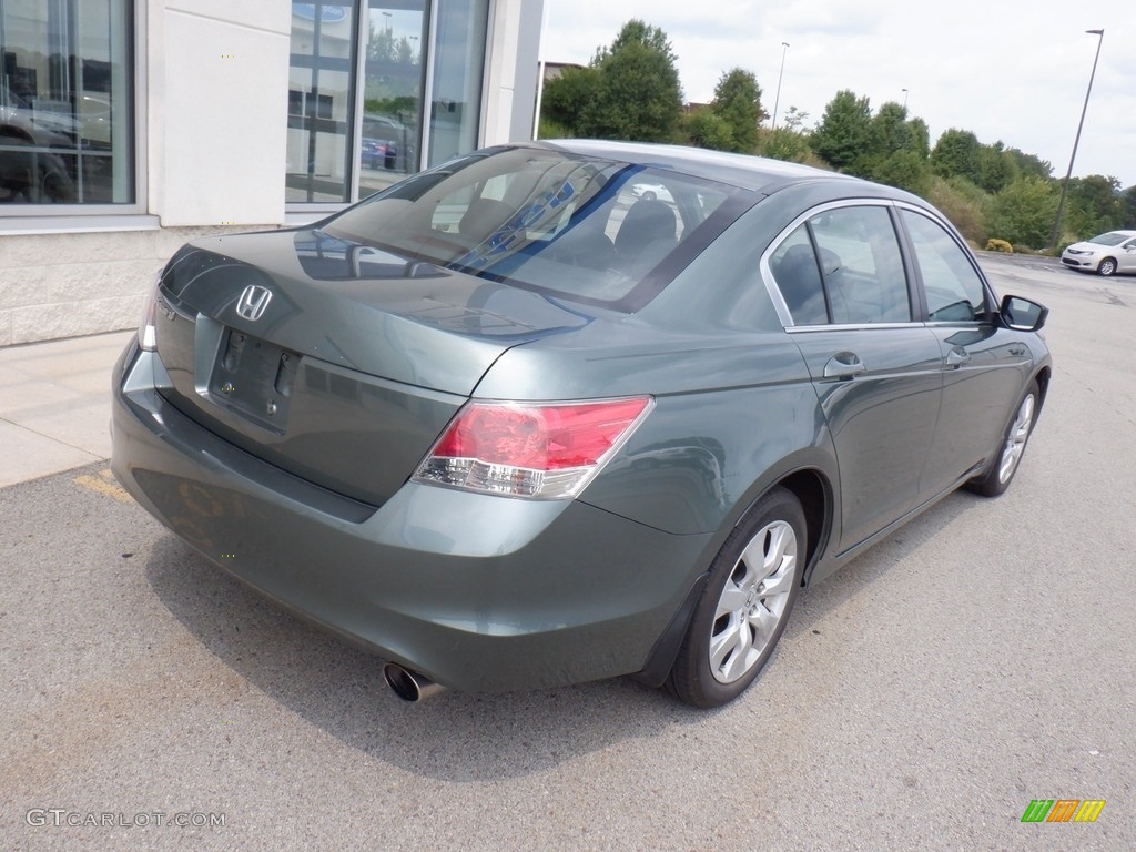 2009 Accord EX Sedan - Mystic Green Metallic / Black photo #12