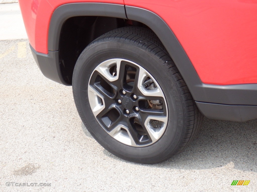 2017 Compass Trailhawk 4x4 - Spitfire Orange / Black/Ruby Red photo #3