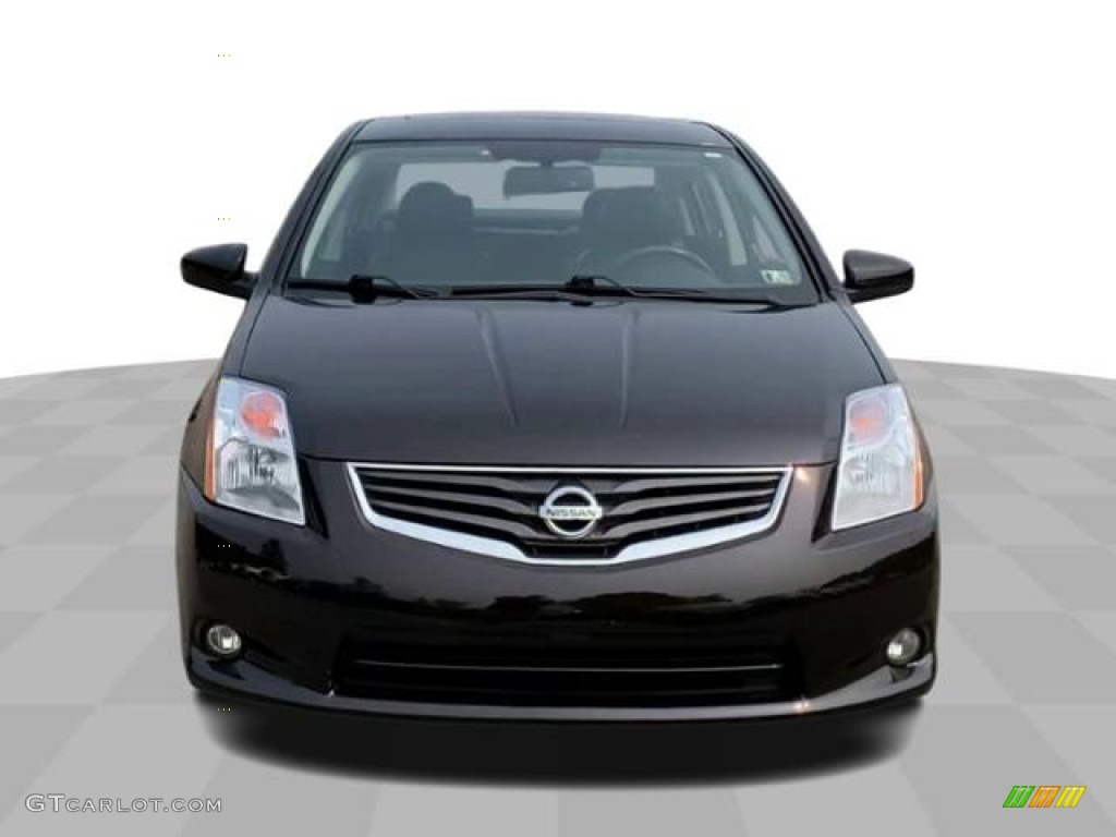 2011 Sentra 2.0 SL - Espresso Black / Charcoal photo #3