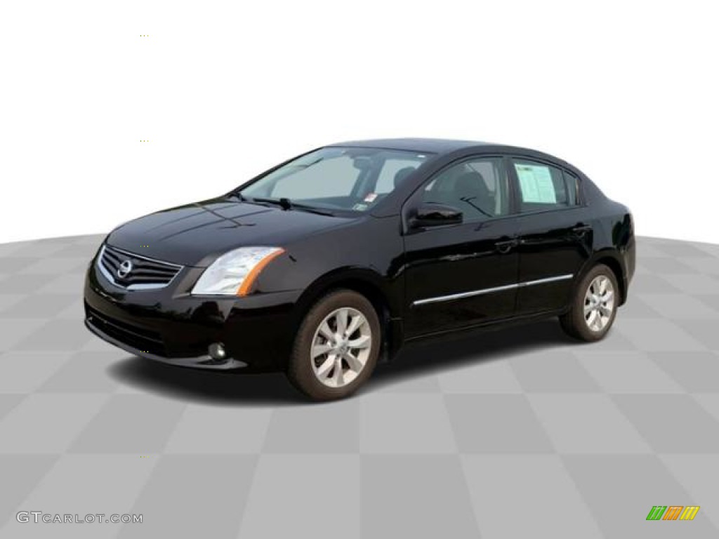 2011 Sentra 2.0 SL - Espresso Black / Charcoal photo #4
