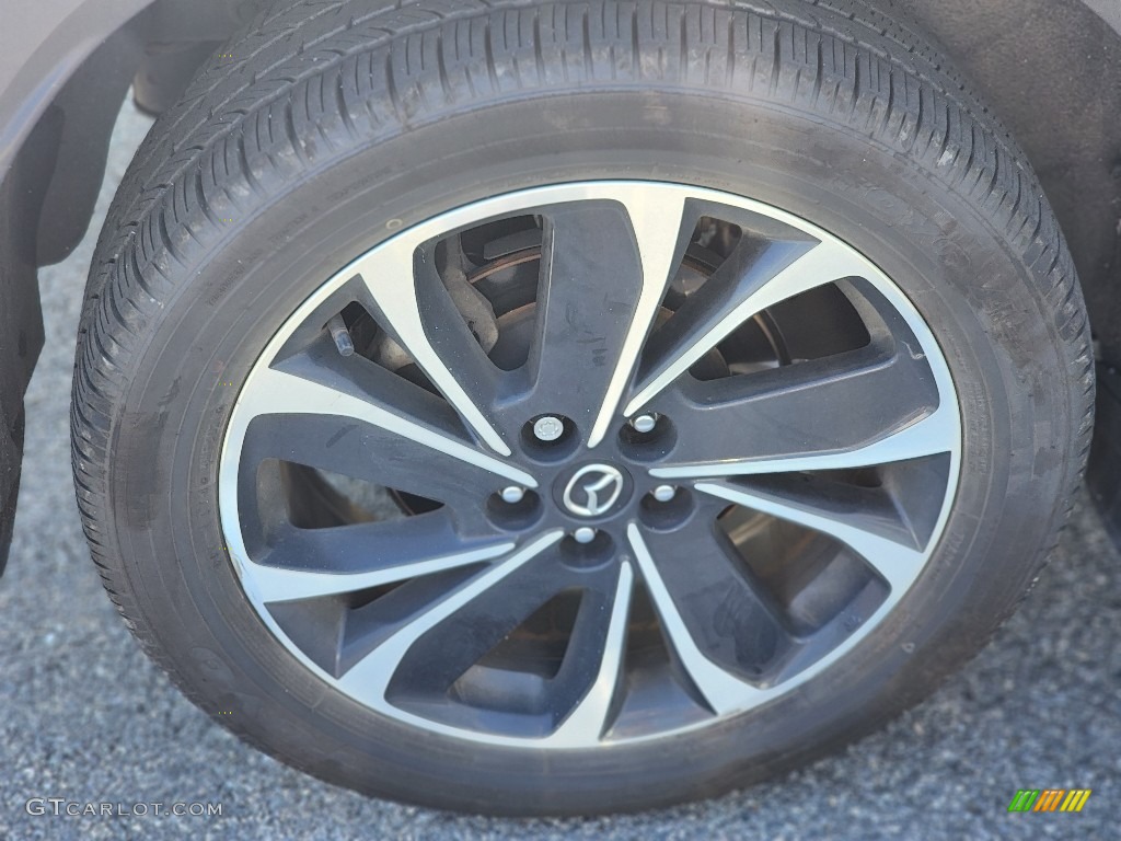 2022 CX-5 S Premium AWD - Jet Black Mica / Parchment photo #6