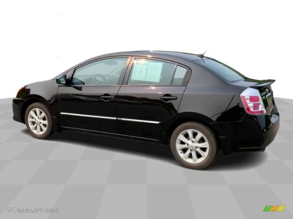 2011 Sentra 2.0 SL - Espresso Black / Charcoal photo #6