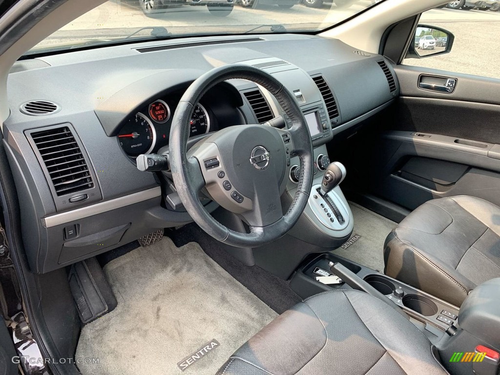 2011 Sentra 2.0 SL - Espresso Black / Charcoal photo #10