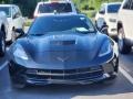 2015 Black Chevrolet Corvette Stingray Coupe Z51  photo #2