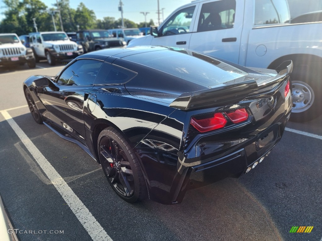2015 Corvette Stingray Coupe Z51 - Black / Jet Black photo #4