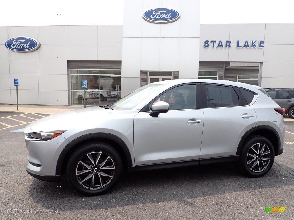 2018 CX-5 Touring AWD - Sonic Silver Metallic / Black photo #1