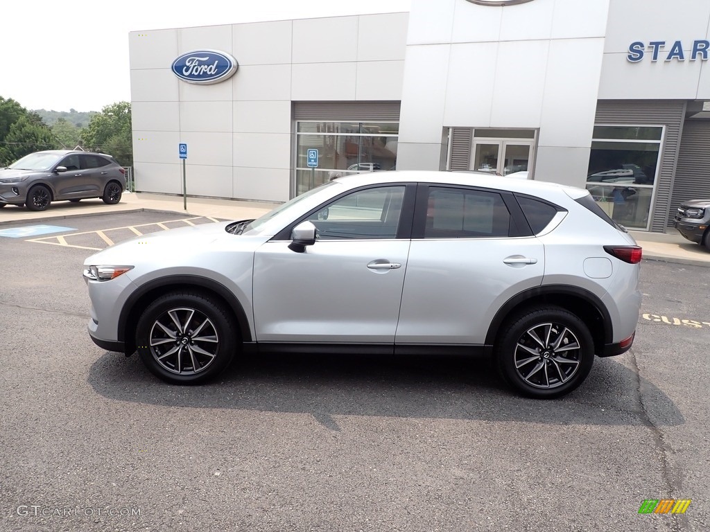 2018 CX-5 Touring AWD - Sonic Silver Metallic / Black photo #2