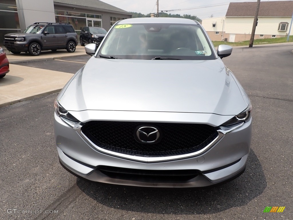 2018 CX-5 Touring AWD - Sonic Silver Metallic / Black photo #8