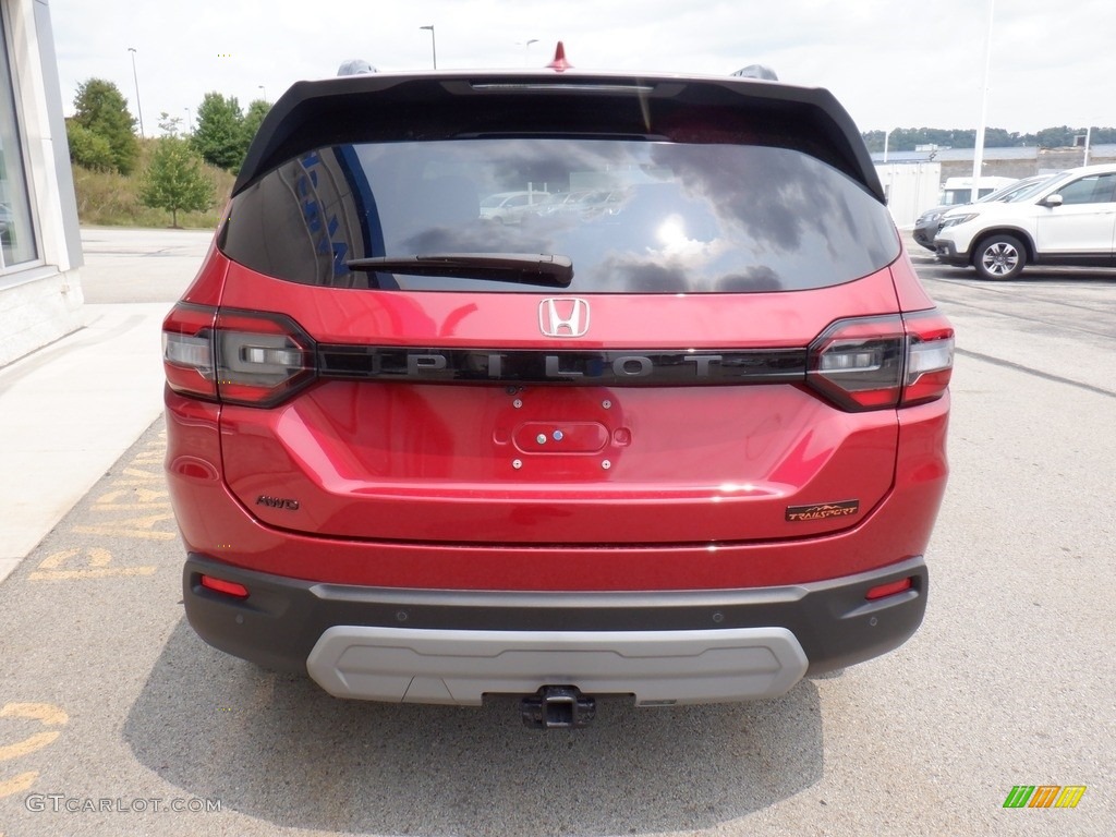 2023 Pilot TrailSport AWD - Radiant Red Metallic II / Black photo #10