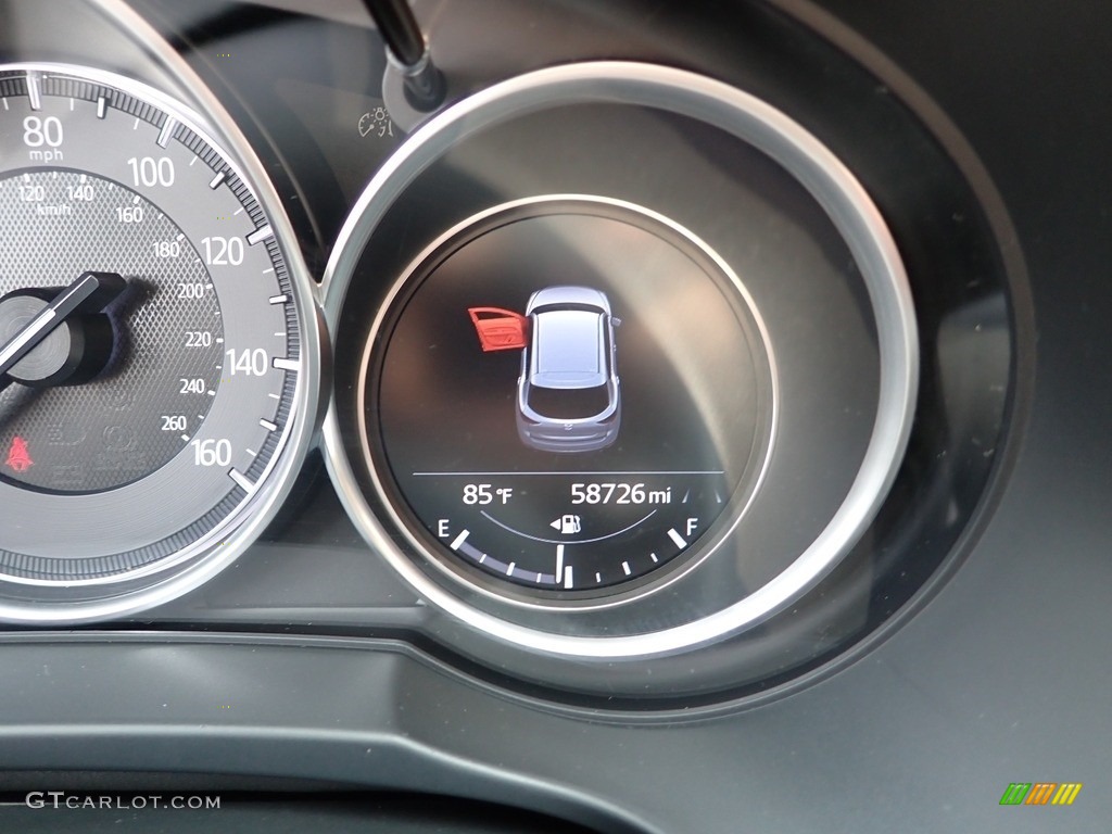 2018 CX-5 Touring AWD - Sonic Silver Metallic / Black photo #17