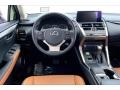 Glazed Caramel 2021 Lexus NX 300 Dashboard