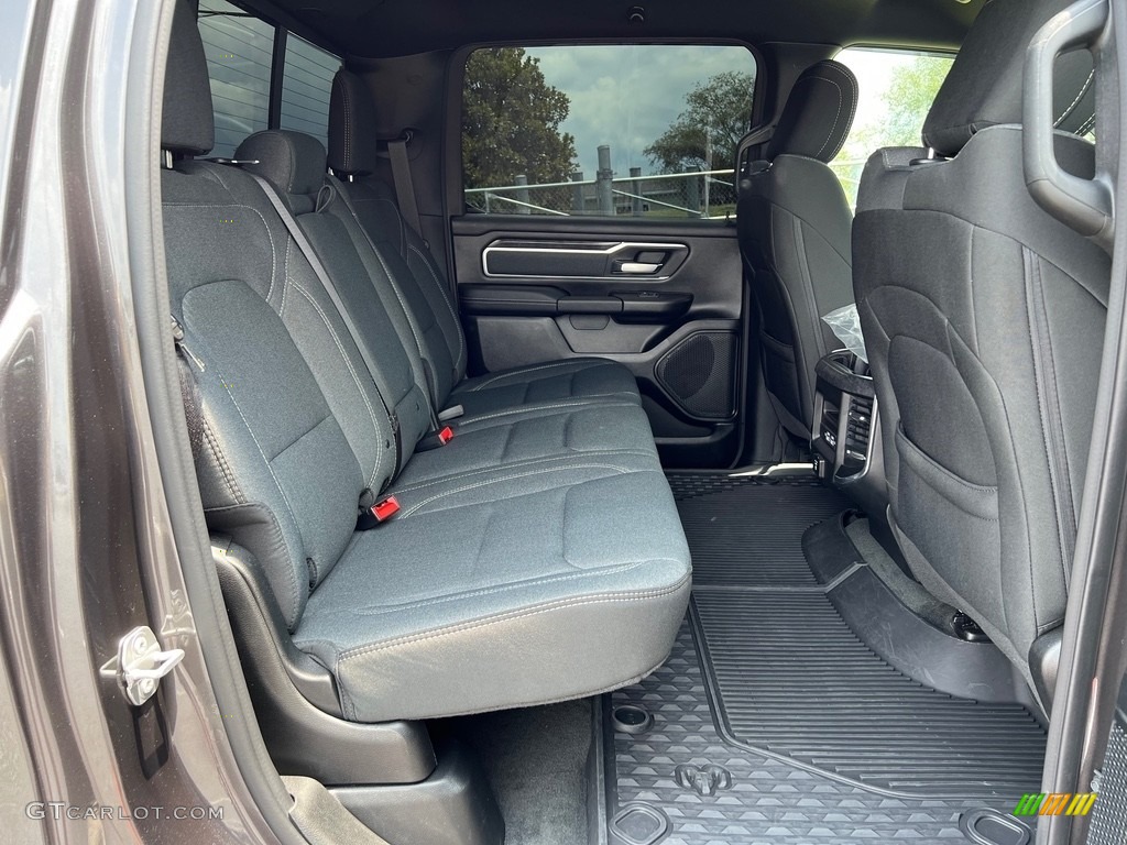 Black Interior 2021 Ram 1500 Big Horn Crew Cab 4x4 Photo #146412016