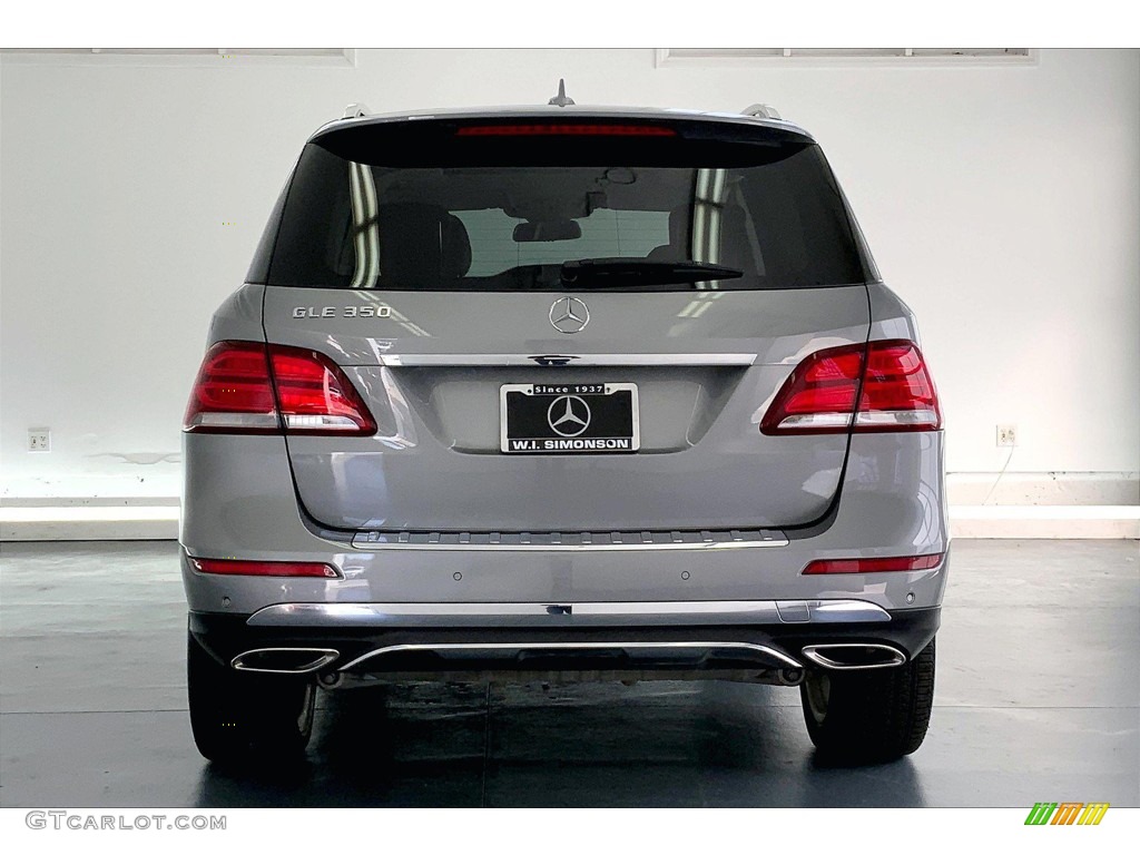 2016 GLE 350 - Palladium Silver Metallic / Black photo #3