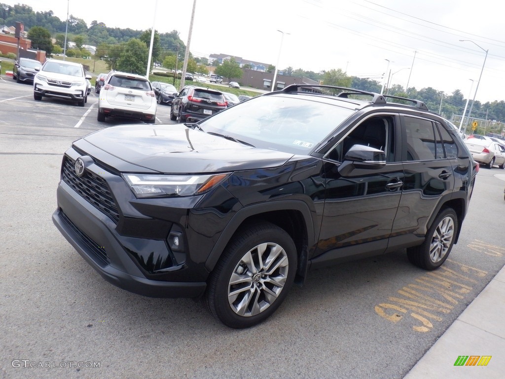2022 RAV4 XLE Premium AWD - Midnight Black Metallic / Black photo #5