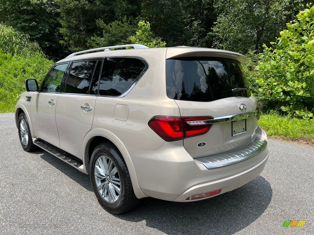 2021 QX80 Luxe - Champagne Quartz / Graphite photo #8